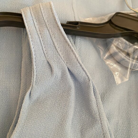 OSCAR De La RENTA Wool Pencil Sleeveless Dress in Pacific Blue $700!!!! - Picture 9 of 9